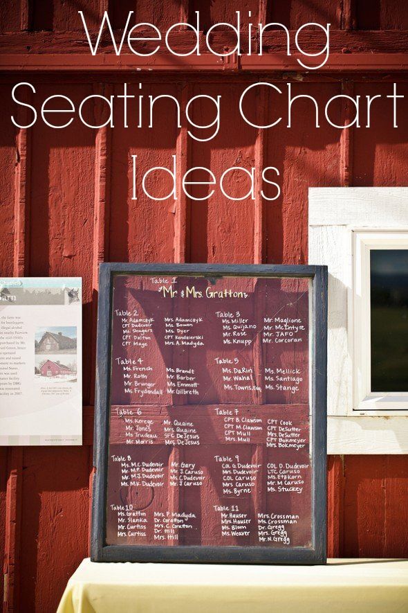 Rustic Wedding Seating Chart Ideas Rustic Wedding Chic