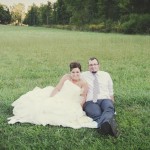 Rustic Wedding Bride & Groom