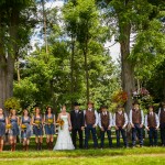 Country Wedding Party