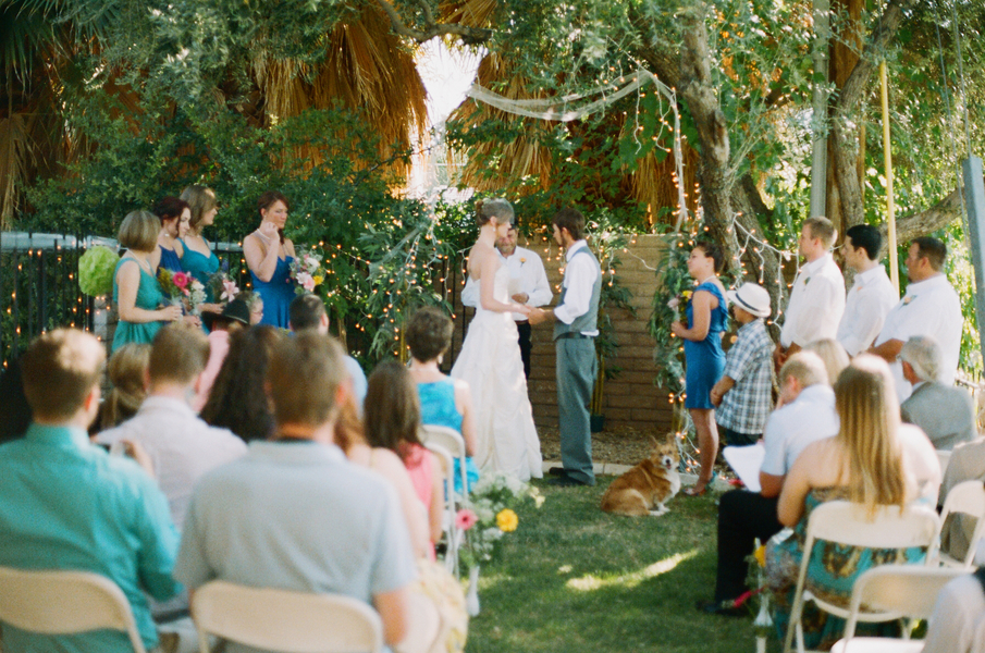 Budget Backyard Wedding - Rustic Wedding Chic