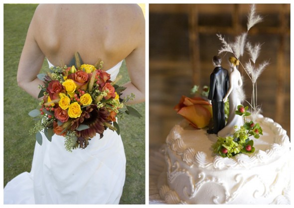 Fall Country Wedding Bouquet