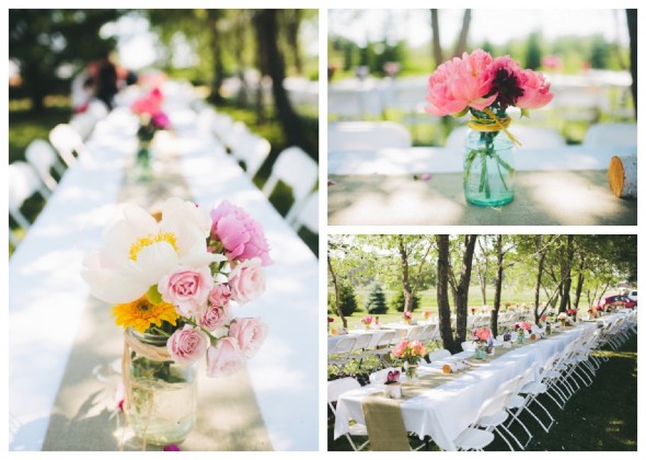 Rustic Wedding Centerpiece Idea