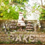 Woodland theme wedding cake