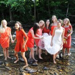 Bride In River