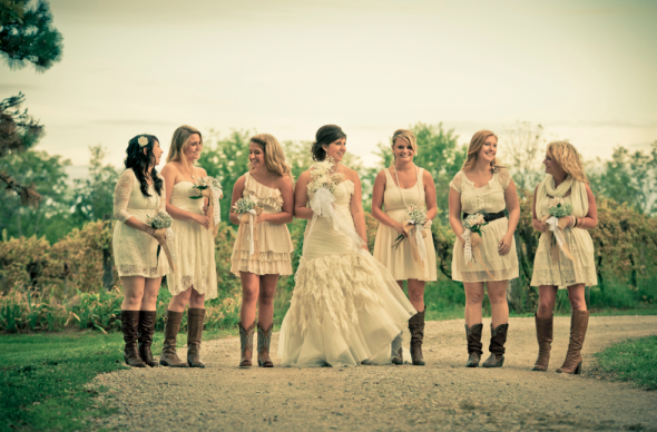 Country Wedding Bridesmaids