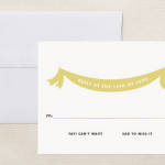 RSVP Card