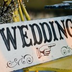 Wedding Directional Sign