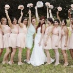 Vintage Style Wedding Bridesmaids