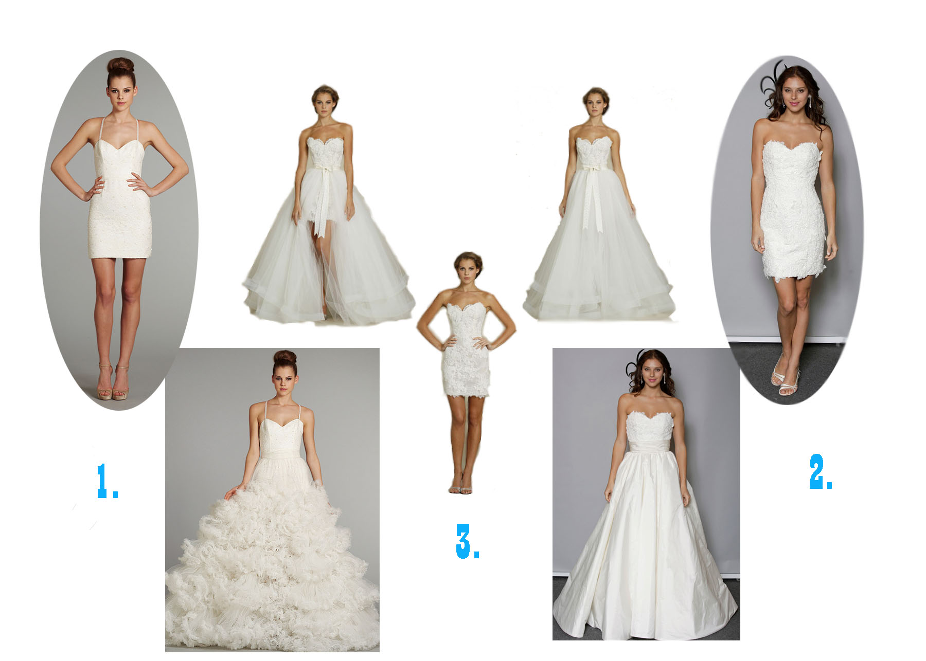 Diffe Styles Of Wedding Dresses Photography Diffe Style Wedding Dresses