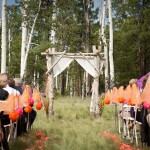 Birch Wedding Arbor