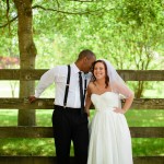 Rustic Vintage Wedding Couple