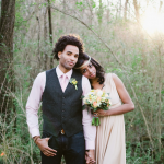 woodsy rustic wedding