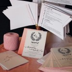 pink wedding invitations