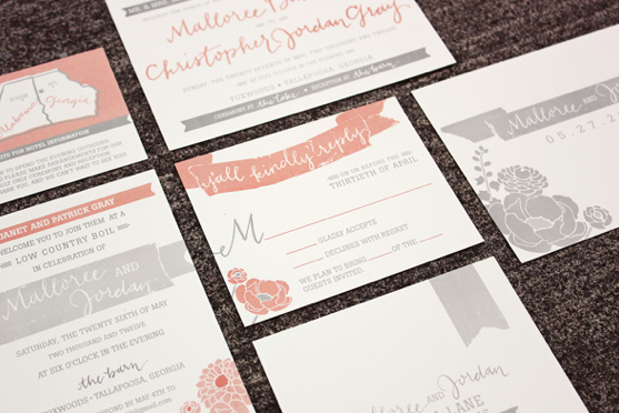 Spring wedding invitations ideas