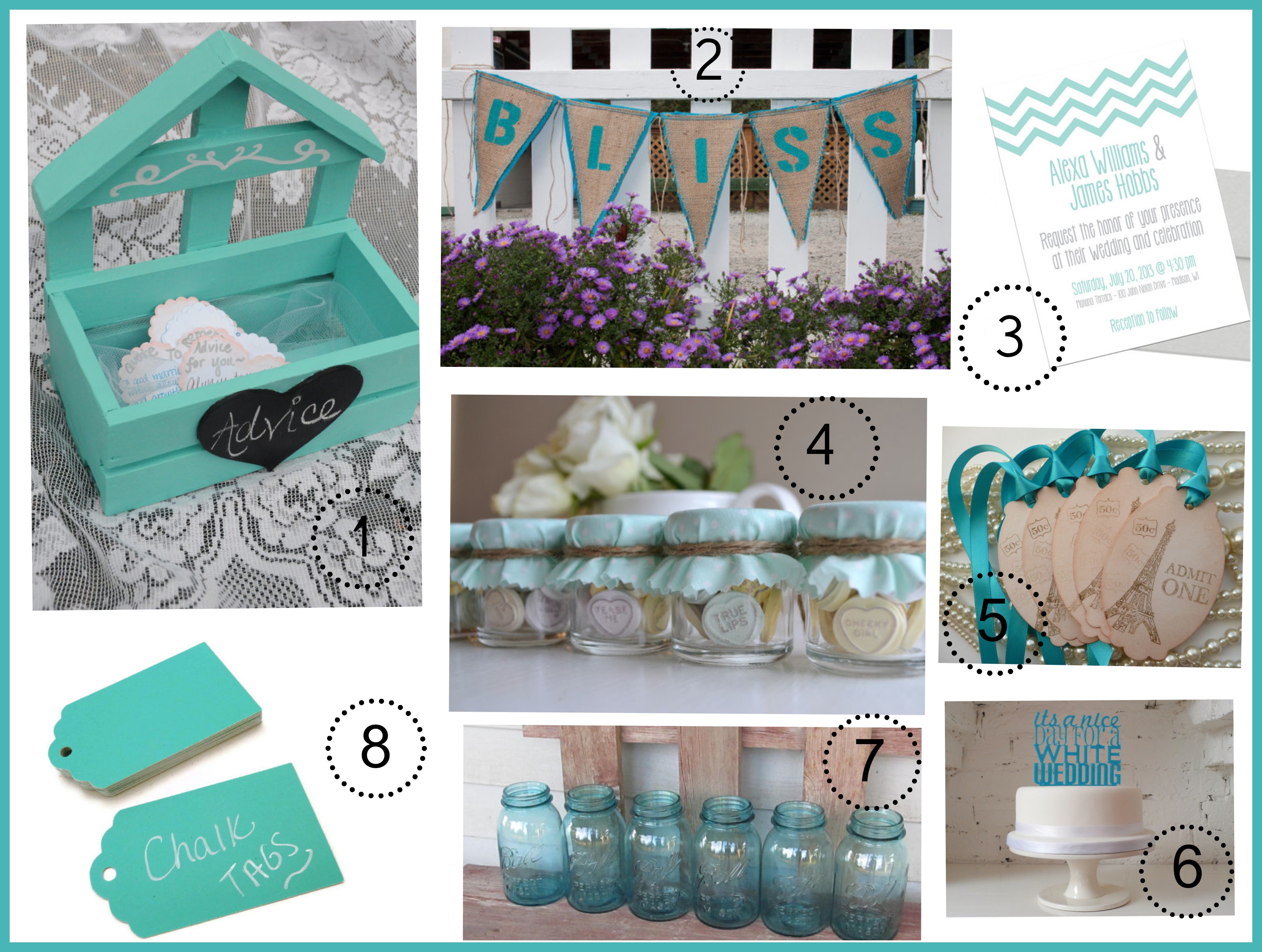 garden wedding decoration ideas Turquoise Wedding Theme Ideas | 3260 x 2460