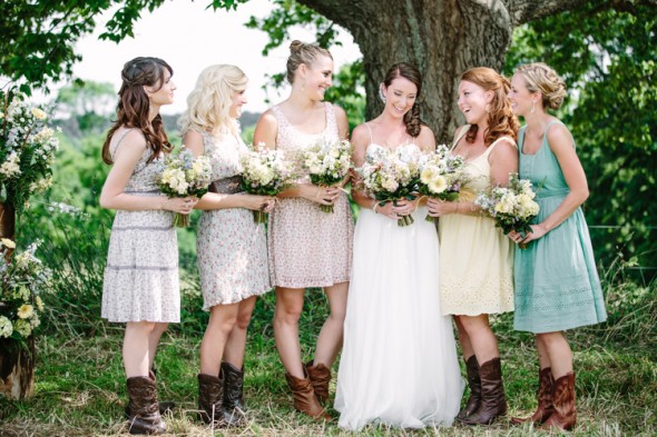 Country Wedding Bridesmaid Dress