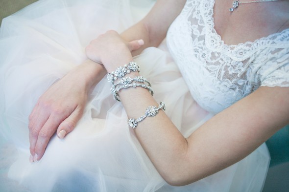 Lace Wedding Gown Detail