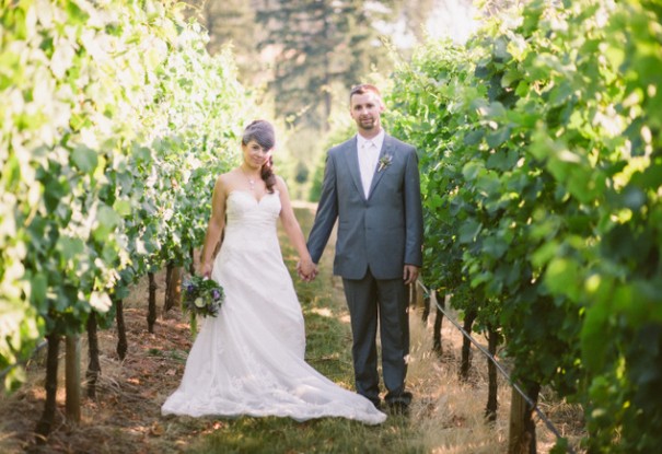 Rustic Wedding At Vista Hills Vineyard