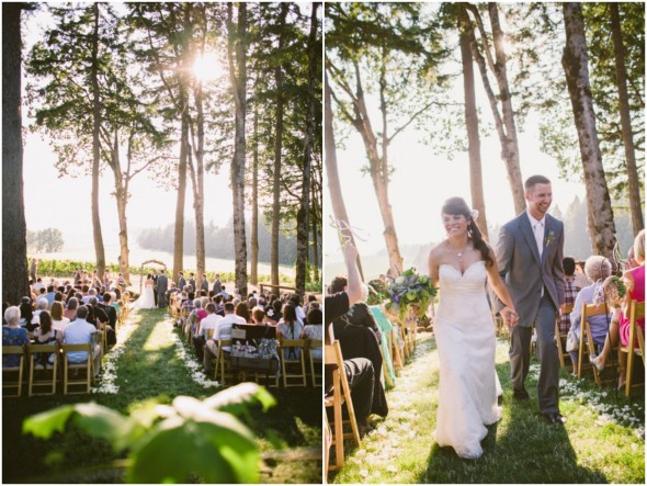 Outdoor Vineyard Wedding