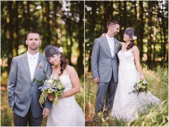 Rustic Bride And Groom