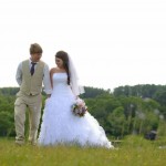 Rustic Chic Country Wedding Couple