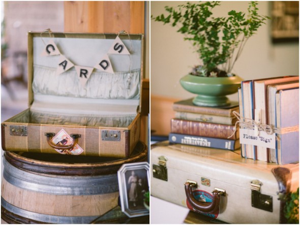 Suitcase For Wedding Cards