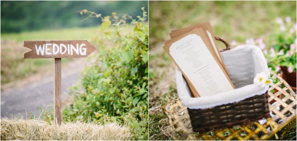 Wood Wedding Sign