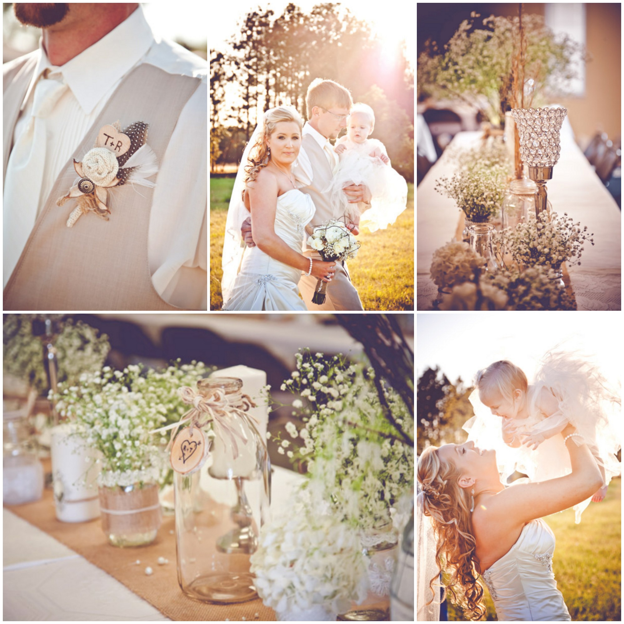 Rustic Wedding Decor | Romantic Decoration