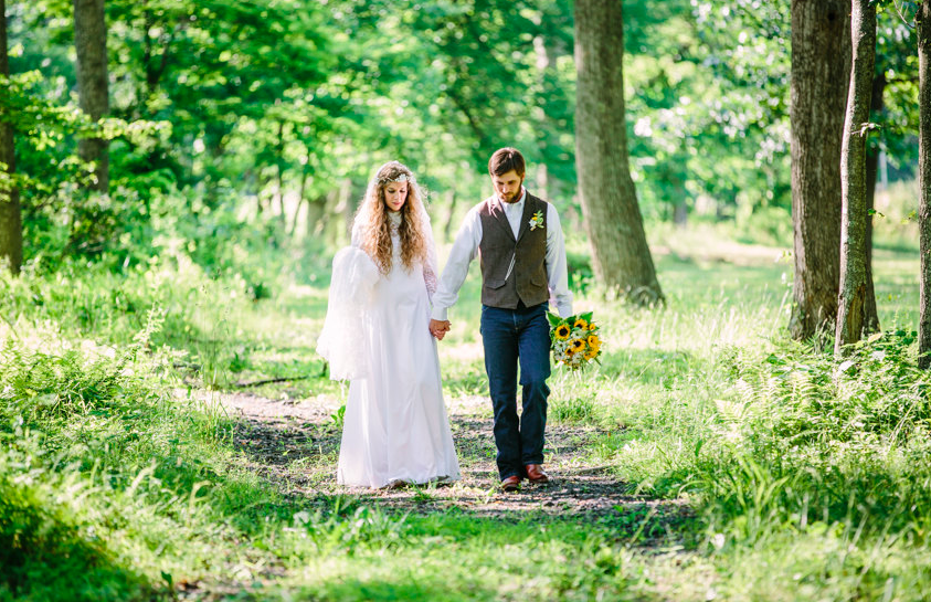 what to wear to a wedding in the woods