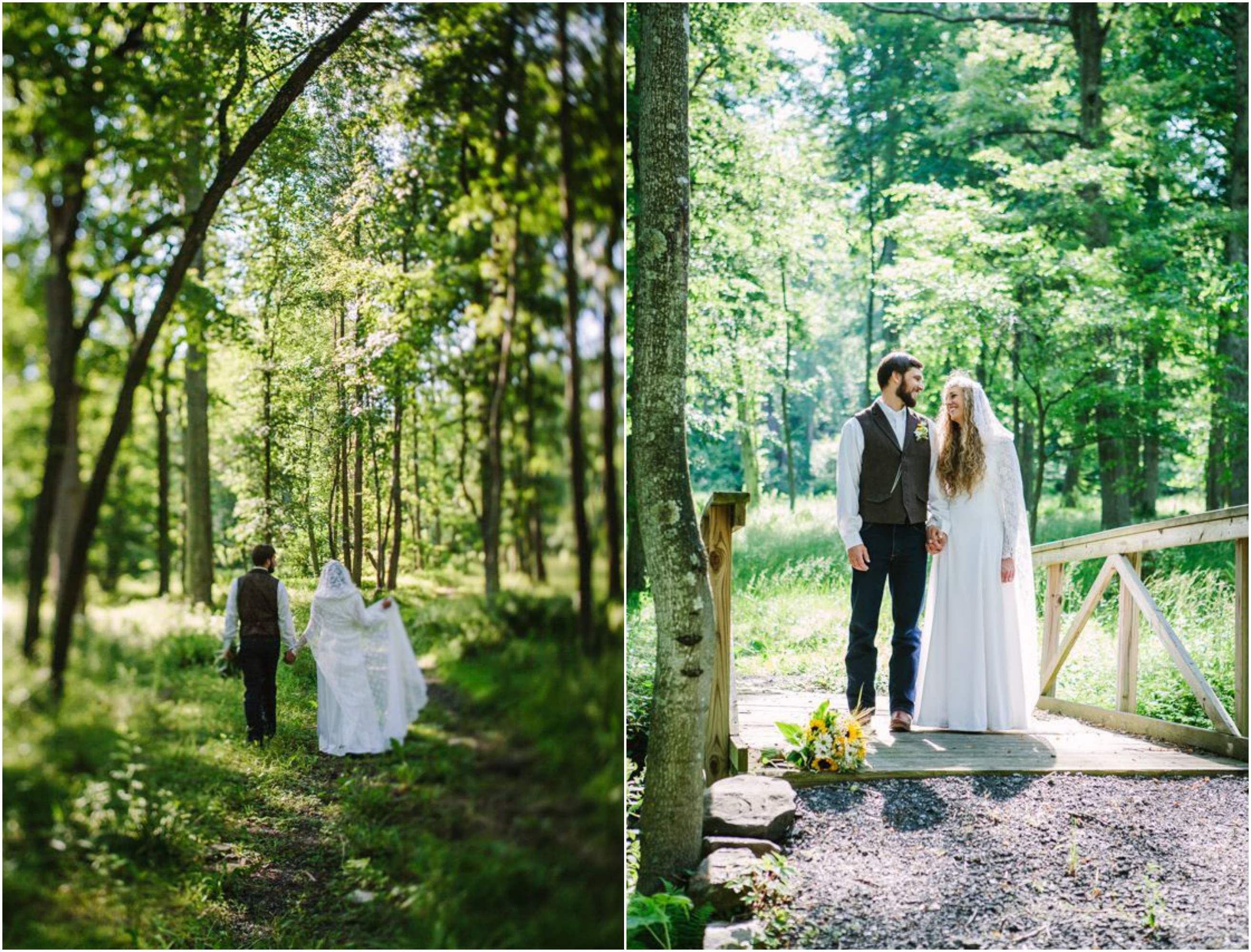 A Wedding In The Woods Rustic Wedding Chic