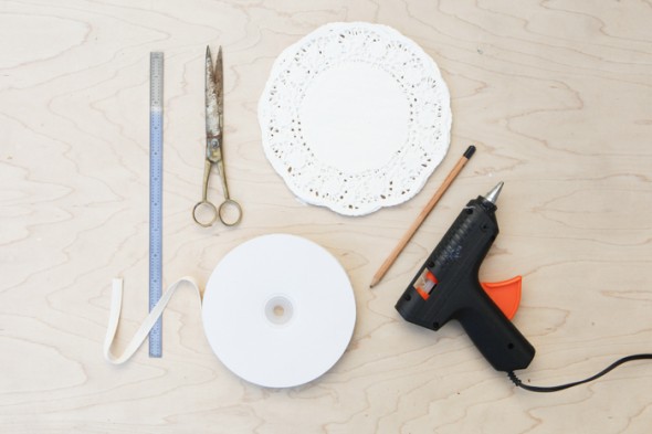 DIY Doily Bunting