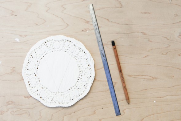 DIY Doily Bunting