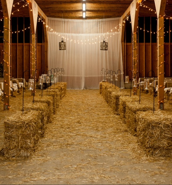 Ten Ways to Use Hay Bales at Your Wedding Rustic Wedding Chic