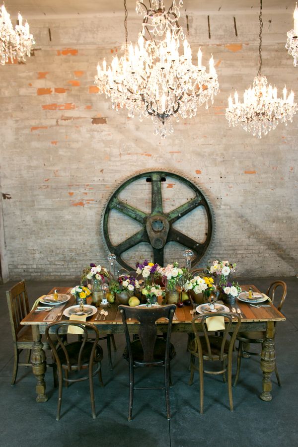 Steampunk Wedding Inspiration Rustic Wedding Chic