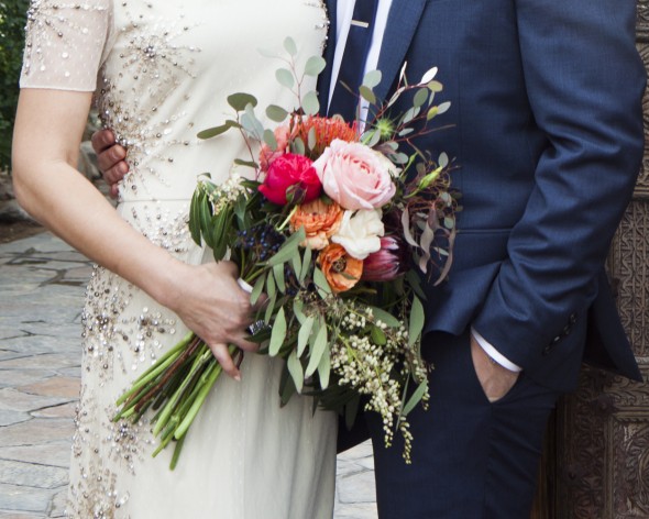 Bare Stem Rustic Wedding Bouquet Tutorial