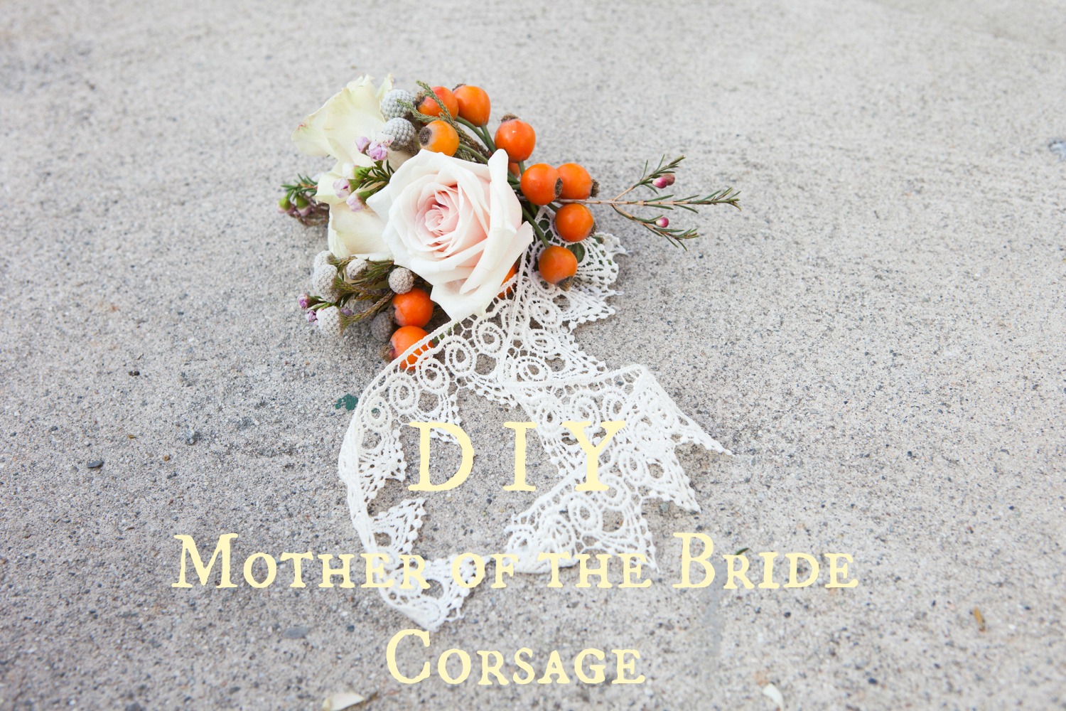 Does The Mother Of The Bride Wear A Corsage