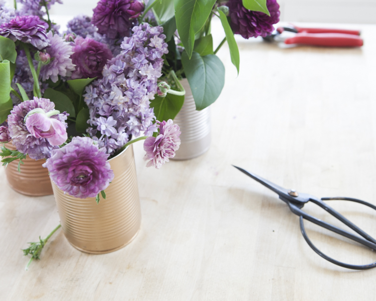 Tin Can Wedding Centerpieces Rustic Wedding Chic