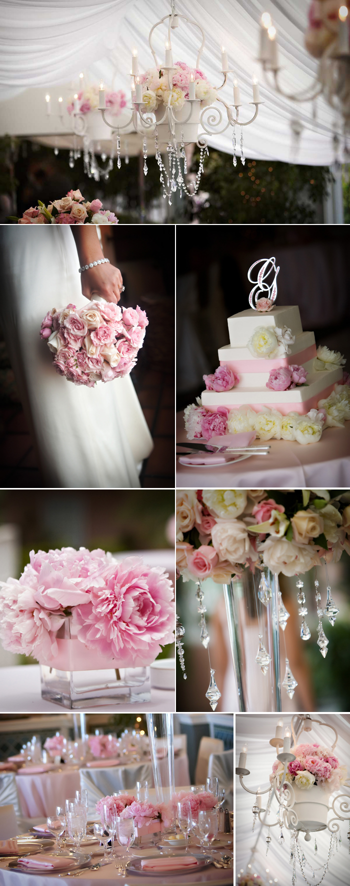 Shades of Pink Wedding Color Inspiration - Rustic Wedding Chic