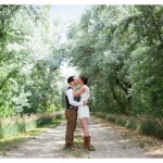 Short Wedding Dress & Boots