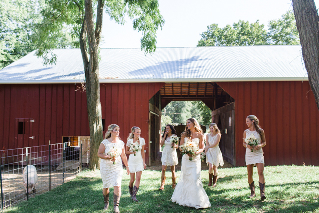 what do you wear to a wedding in a barn