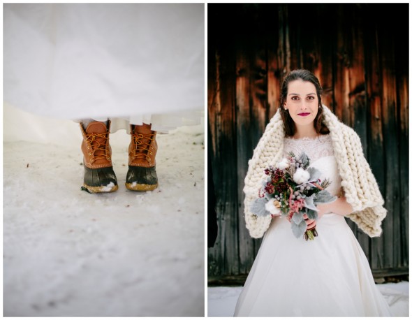 what to wear to a winter country wedding