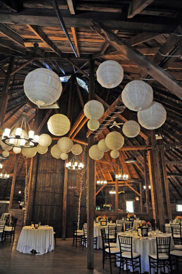 How To Light A Barn Wedding Rustic Wedding Chic