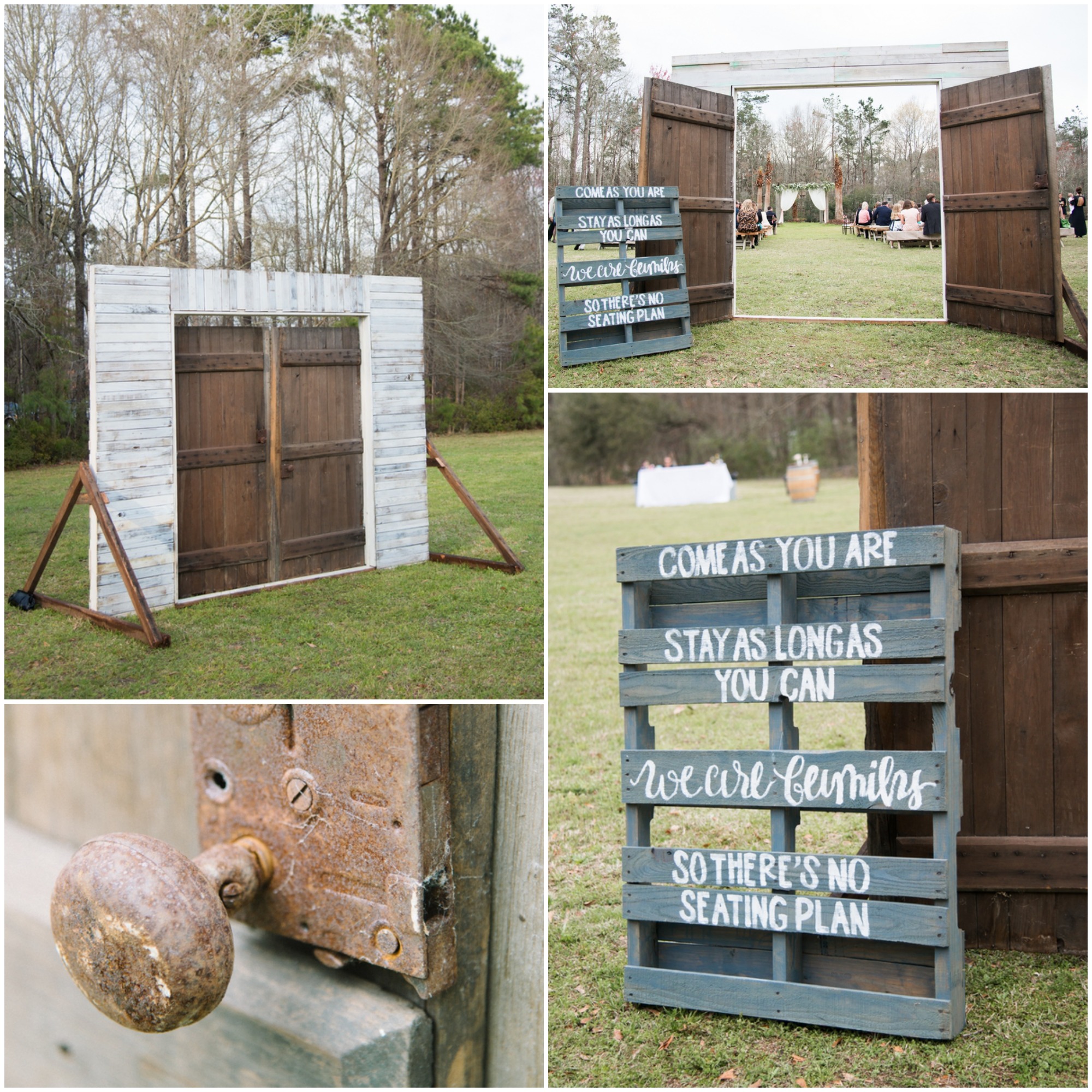 Farm Chic Wedding  vintage  chandelier rental Wedding Southern Charming Rustic