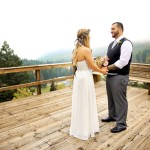 Outdoor Mountain Wedding Ceremony