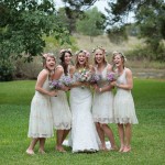 Vintage Style Wedding Bridesmaids