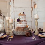 Naked Style Wedding Cake