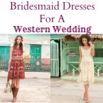 Western Wedding Bridesmaid Dresses