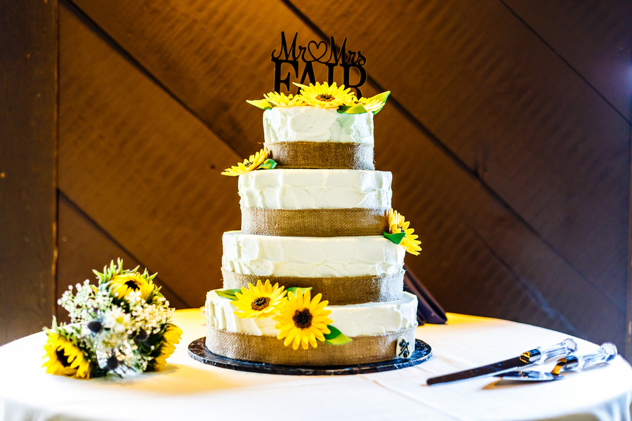 Summer Sunflower Wedding Rustic Wedding Chic