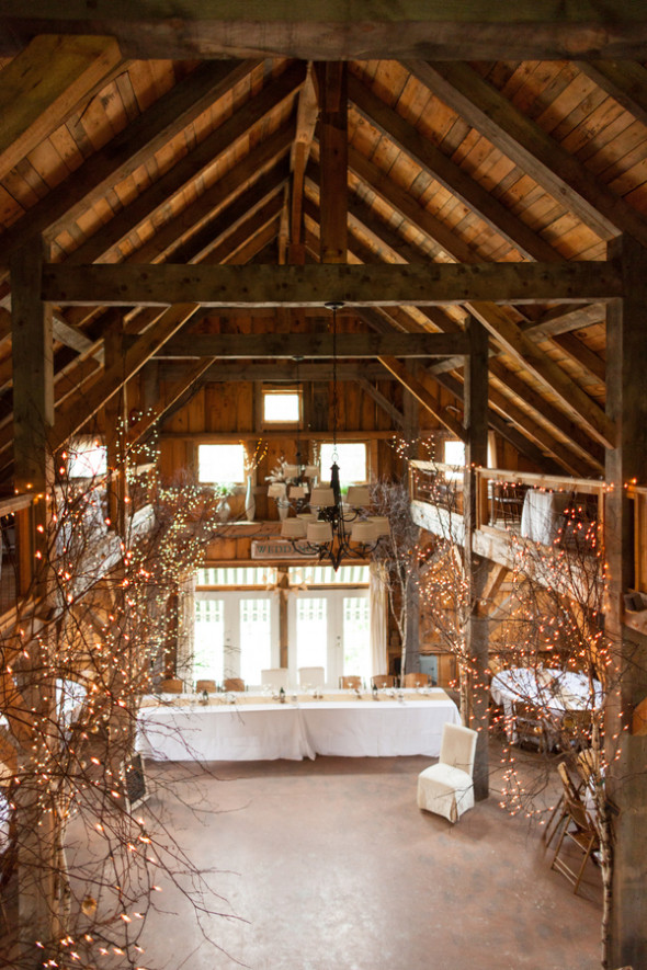 Summer Barn Wedding In New England - Rustic Wedding Chic