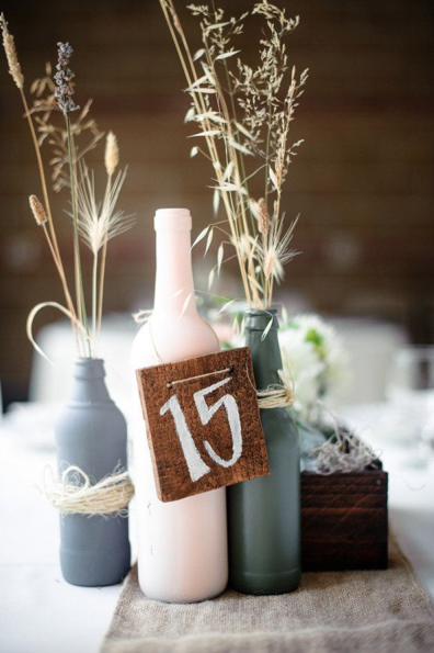 Wooden Table Numbers